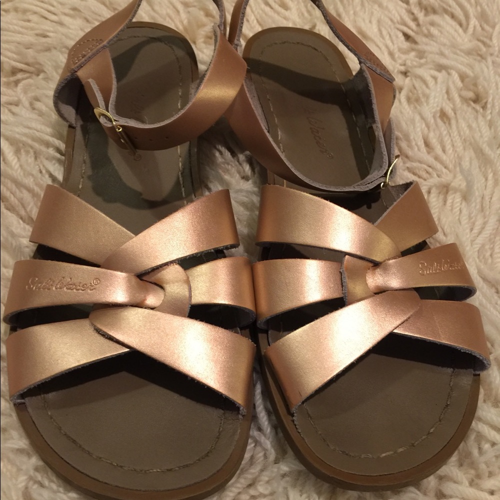 Rose Gold Saltwater Sandals